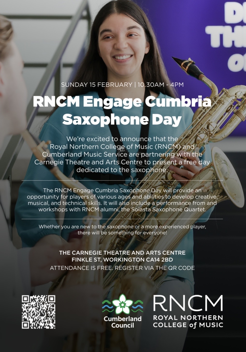 Image of Interested in playing the saxophone?