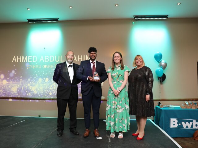 Image of Ahmed wins at the B-wbl awards!