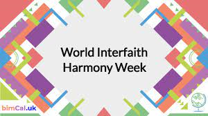 Image of World Interfaith Harmony Week