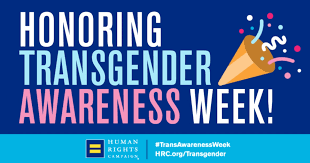 Image of Transgender awareness week