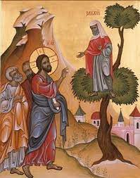 Image of Zacchaeus Sunday Orthodox Christian