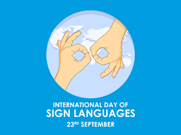 Image of International day of sign languages