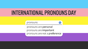 Image of International pronouns day