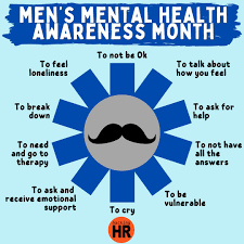 Image of Movember men’s health awareness month 