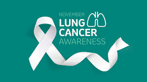 Image of  Lung cancer awareness month