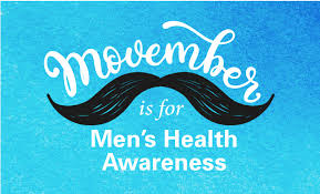 Image of Movember 2024 - men's health awareness month