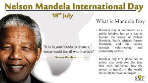 Image of  Nelson Mandela International Day