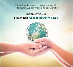 Image of International human solidarity day