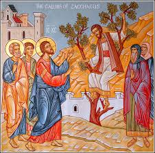 Image of Zacchaeus Sunday Orthodox Christian 