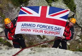 Image of National Armed Forces day in Wales