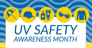 Image of UV safety awareness month,