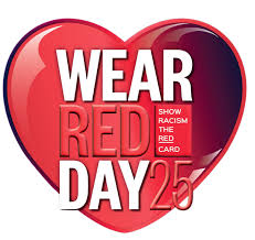 Image of Show Racism the Red Card’s wear red day