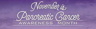 Image of Pancreatic cancer awareness month,