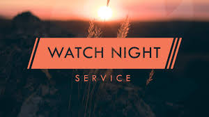 Image of Watch night Christian