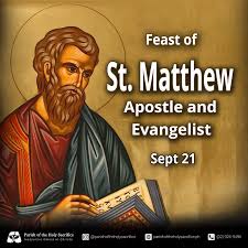 Image of Feast of saint Matthew Christian