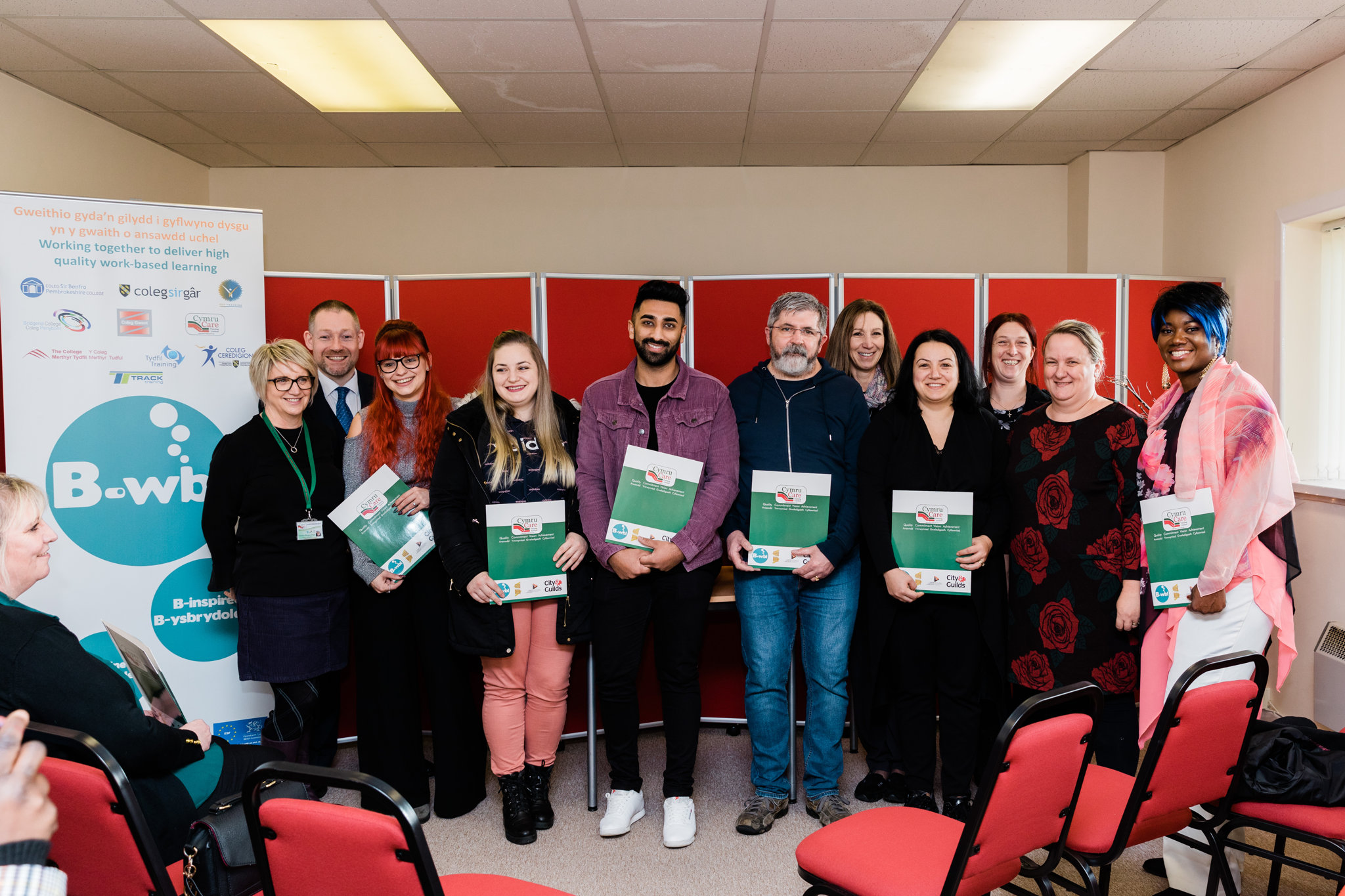 Image of Cymru Care Training hold their Learners of the Year Awards 2019 presentation