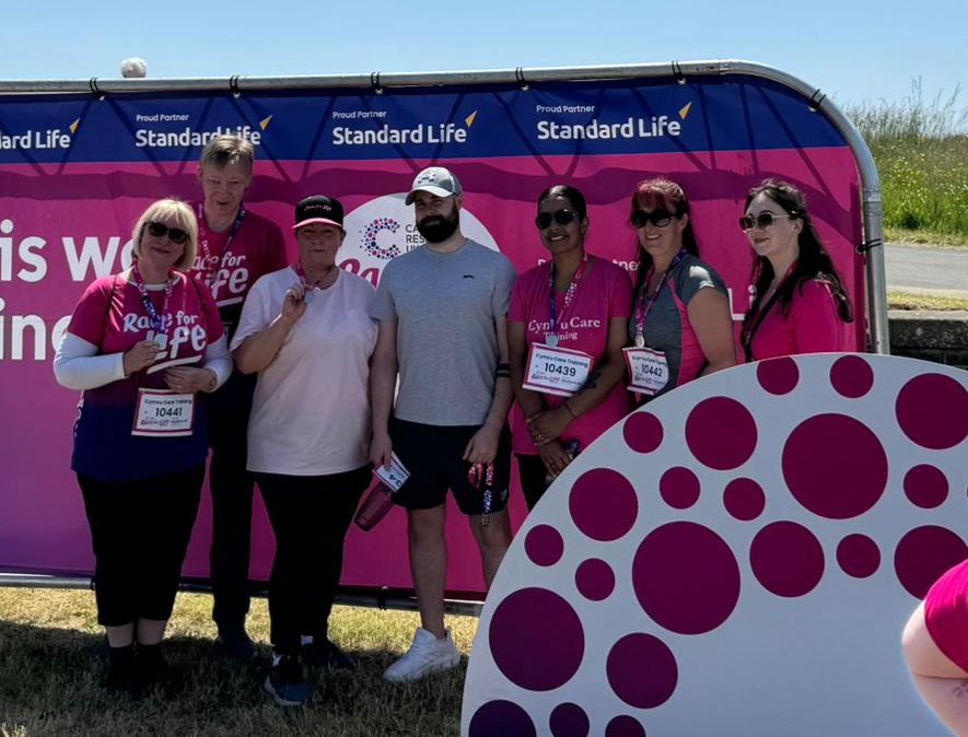 Image of CCT Staff take on the Race for Life 2024