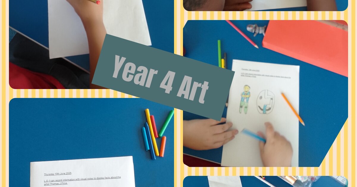 Year 4 Art | Darwen St James’ C of E Primary Academy