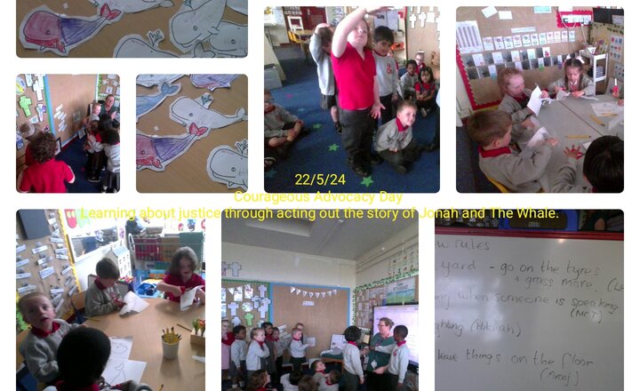 Image of Reception Class - Jonah and the Whale