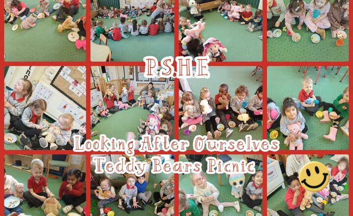 Image of Nursery/Pre-School-P.S.H.E-Looking After Ourselves-Teddy Bears Picnic 