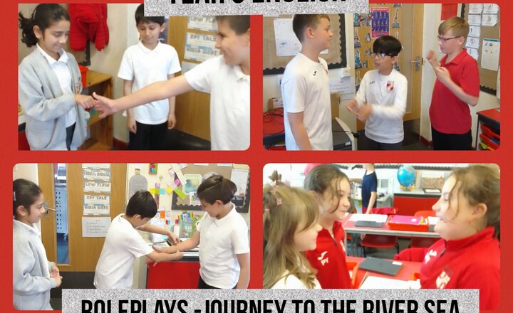 Image of Year 5 English: Roleplays - Journey to the River Sea