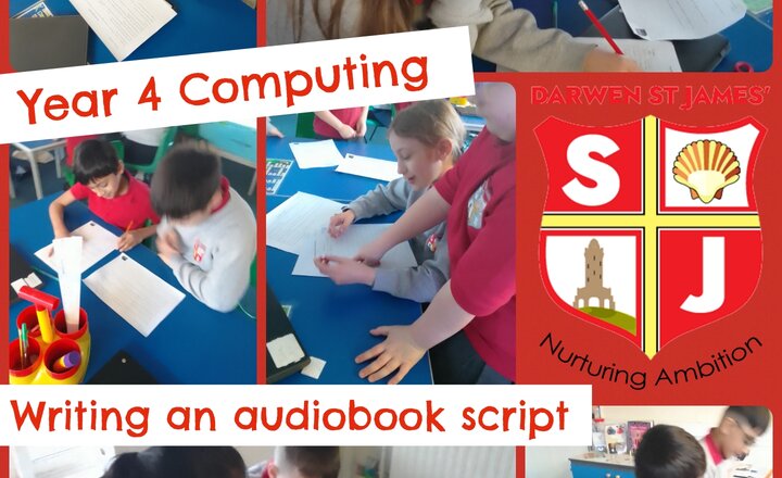Image of Year 4 Computing - Writing an audiobook script