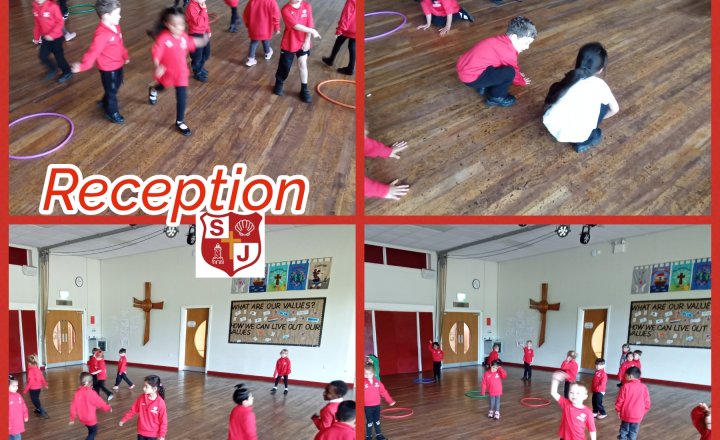 Image of Reception - PE - Moving around space safely