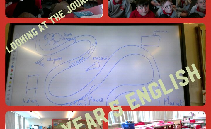 Image of Year 5 English Journey To The River Sea