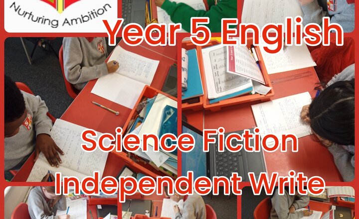 Image of Year 5 English - Science Fiction Independent Write