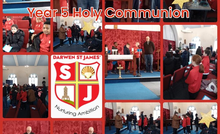 Image of Year 5 Holy Communion Service