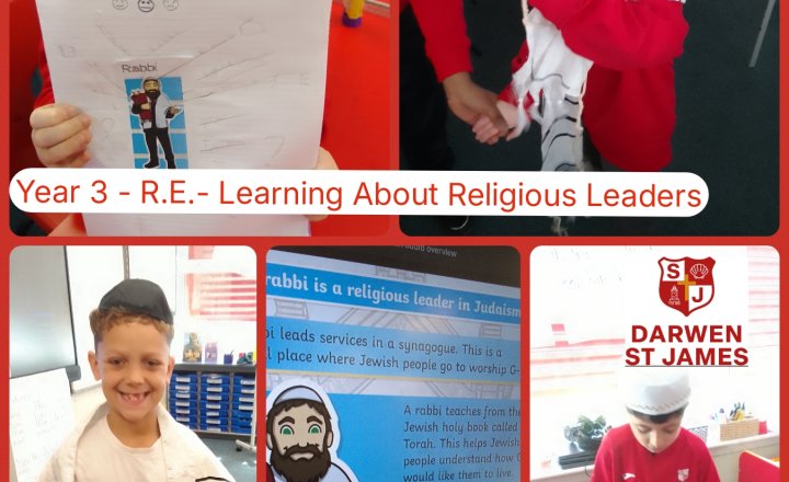 Image of Year 3 - R.E. - Learning About Religious Leaders