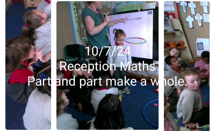 Image of Reception Maths: Part and Part Make Up A Whole.