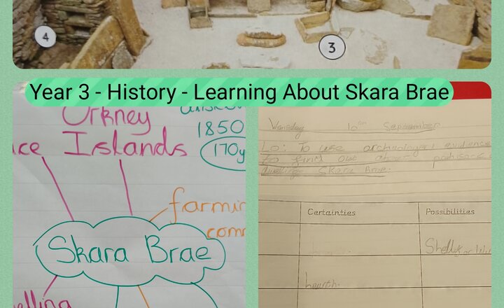 Image of Year 3 - History - Learning About Skara Brae