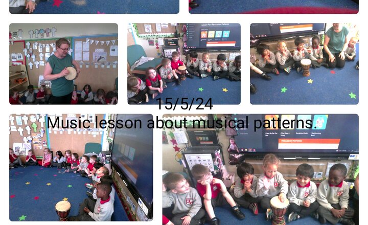 Image of Reception Music: Musical Patterns.