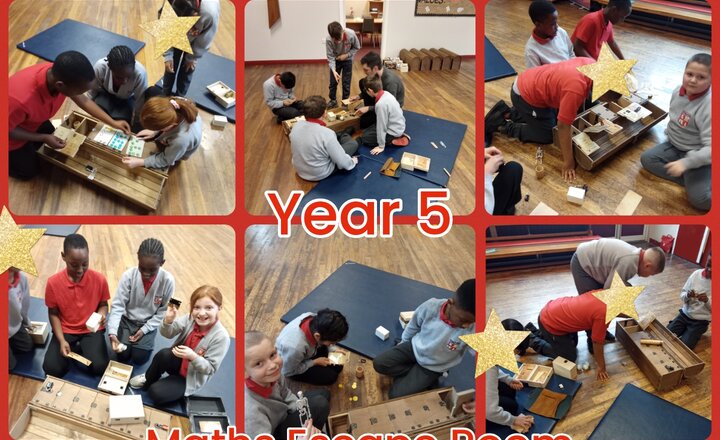 Image of Year 5 - Maths Escape Room!