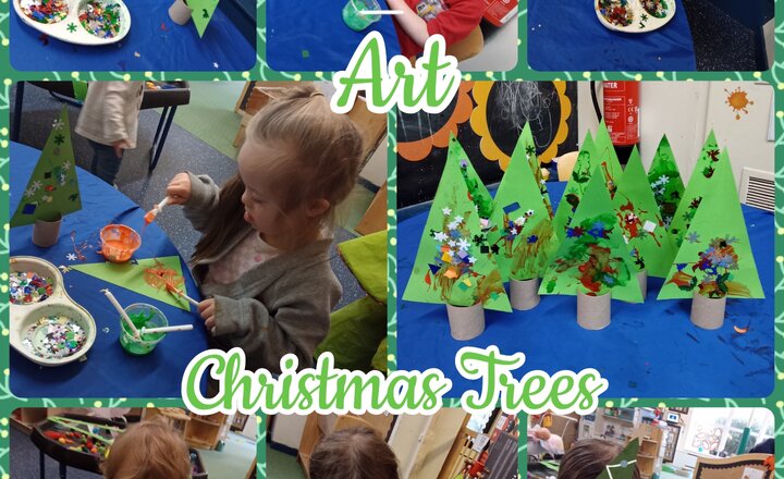 Image of Nursery - Art - Christmas Trees!