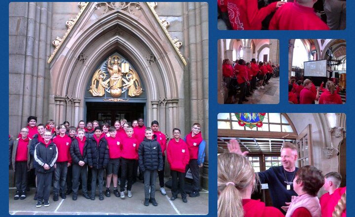 Image of Year 6 Leavers Service at Blackburn Cathedral