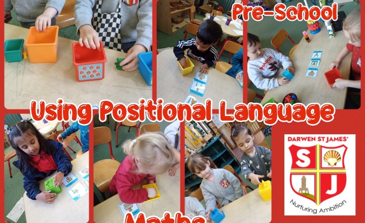 Image of Nursery And Pre-School - Maths - Using Positional Language