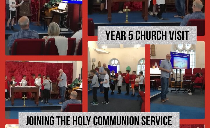 Image of Year 5 Church Visit for Holy Communion