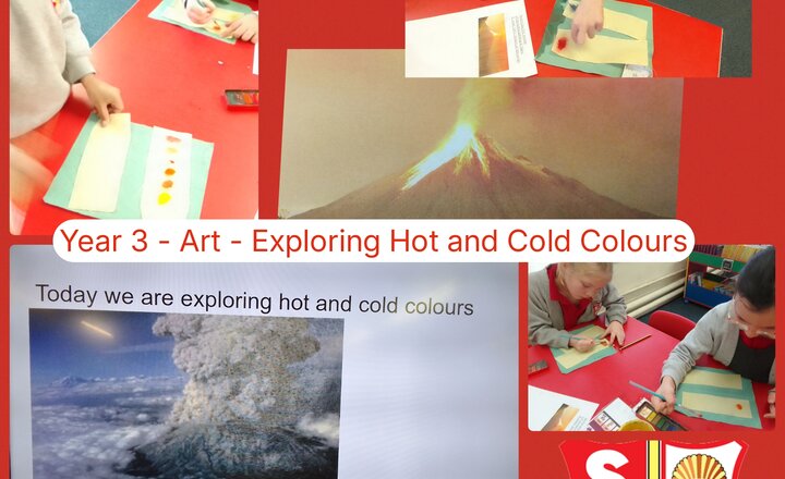 Image of Year 3 - Art - Exploring Hot And Cold Colours