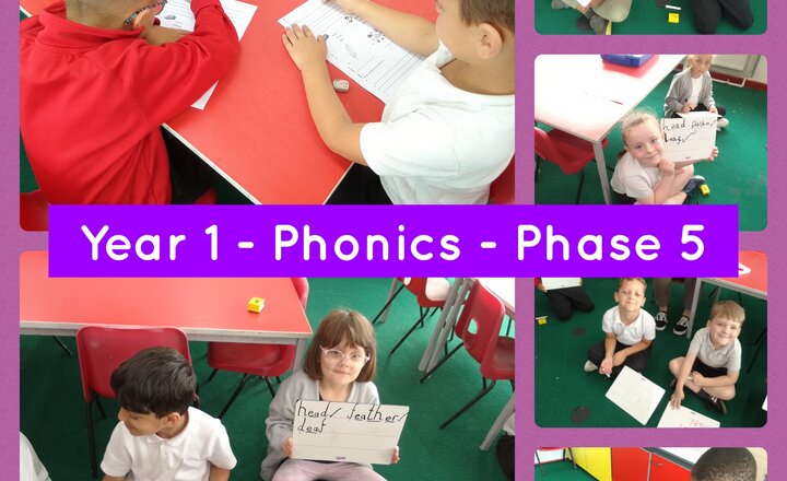Image of Year 1 - Phonics - Phase 5