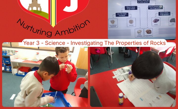 Image of Year 3 - Science - Investigating The Properties Of Rocks