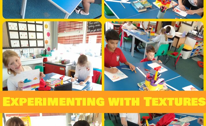 Image of Year 4 Art - Experimenting with Textures