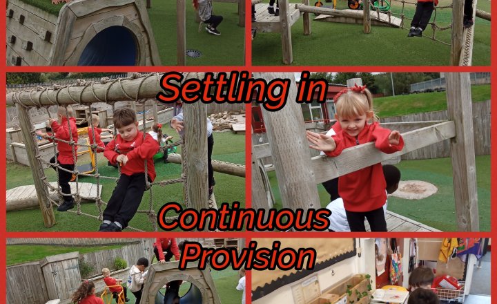 Image of Reception- Continuous Provision- Settling In 