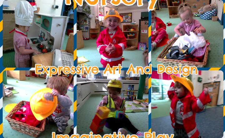Image of Nursery - Expressive Art And Design - Imaginative Play