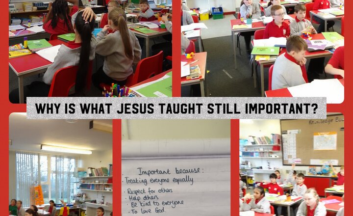 Image of Year 5 RE - Why is What Jesus Taught Still Important?