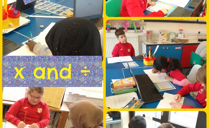 Image of Year 4 Maths Times and Divide