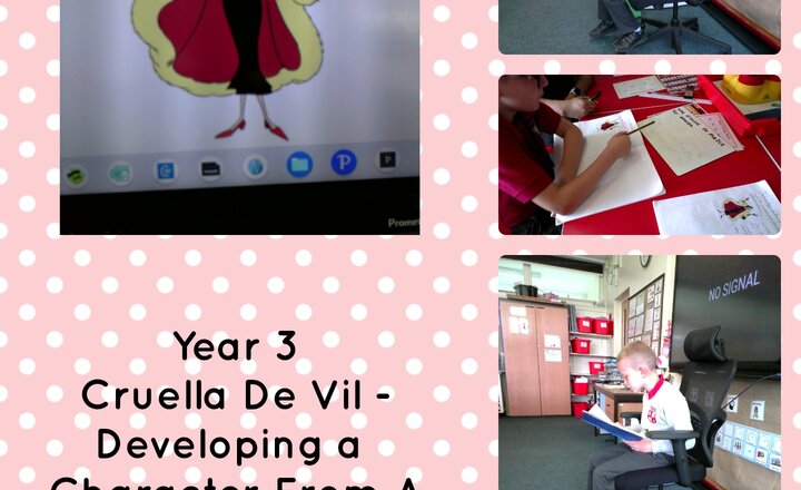 Image of Year 3 English - Developing A Character From A Narrative