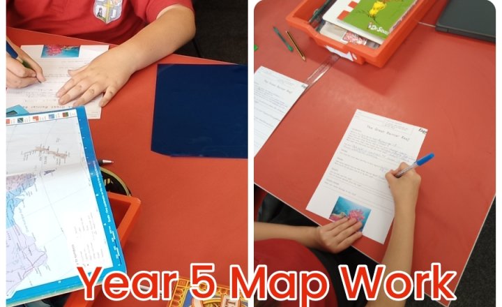Image of Year 5  - Geography - Map Work