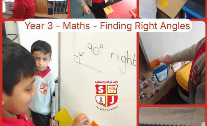Image of Year 3 - Maths - Finding Right Angles
